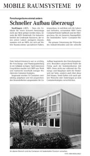 Bei MBN-Modulwelt Lars Hoppe GmbH k�nnen Sie hochwertige B�rocontainer mieten oder auch passende Sanit�rcontainer. Weitere Containeranlagen k�nnen Sie bei Uns planen lassen und mieten im Raum Hannover, Bielefeld, Braunschweig, Celle, Hildesheim und Paderborn.